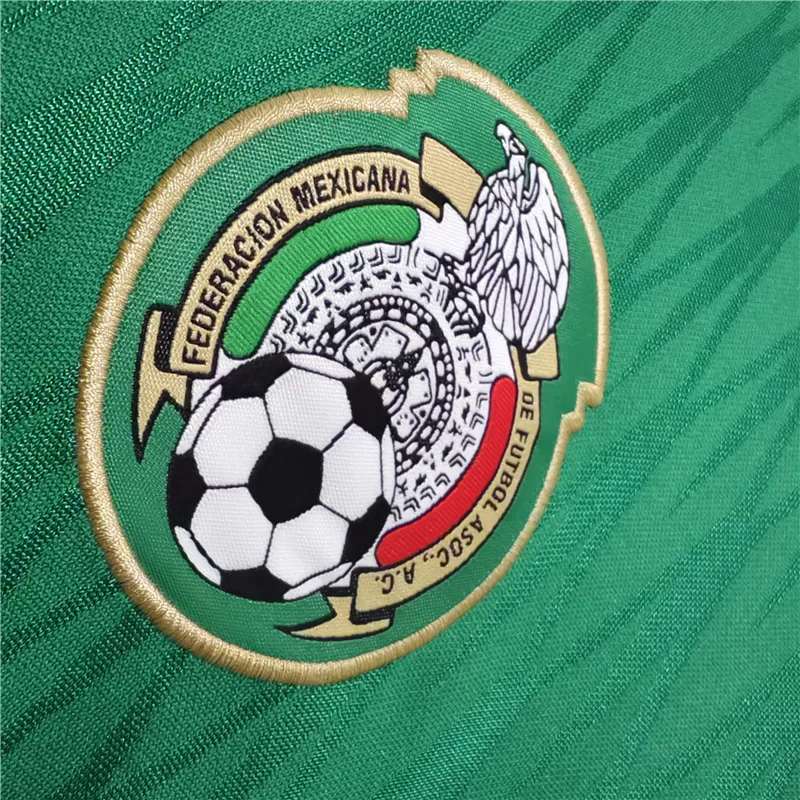 2010 Mexico Home Retro Soccer Jersey Green World Cup Edition 2010 Mexico Home Retro Soccer Jersey Green World Cup Edition