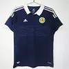 2012 2014 Scotland Home Retro Soccer Jersey Navy Tartan Style
