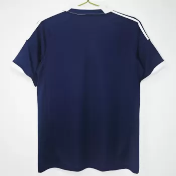 2012 2014 Scotland Home Retro Soccer Jersey Navy Tartan Style