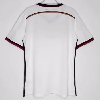 2014 Germany Home Retro Soccer Jersey White World Cup Champions