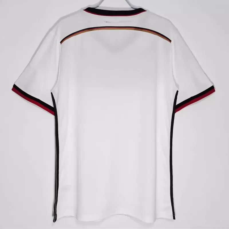 2014 Germany Home Retro Soccer Jersey White World Cup Champions