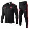 2019 2020 Manchester United Mens Black Presentation Soccer Tracksuit Kit 2019 2020 Manchester United Mens Black Presentation Soccer Tracksuit Kit