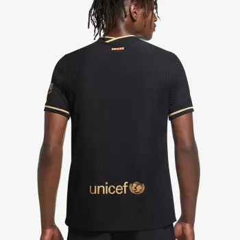 2020 2021 FC Barcelona Mens Away Authentic Soccer Jersey Black Gold 2020 2021 FC Barcelona Mens Away Authentic Soccer Jersey Black Gold