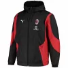 2023 2024 AC Milan Mens Pre Match Anthem Soccer Jacket Black