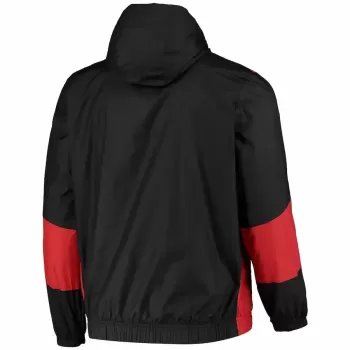 2023 2024 AC Milan Mens Pre Match Anthem Soccer Jacket Black