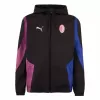 2023 2024 AC Milan Mens Pre Match Woven Anthem Soccer Jacket Black
