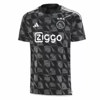 2023 2024 Ajax Mens Third Soccer Jersey Black Diamond