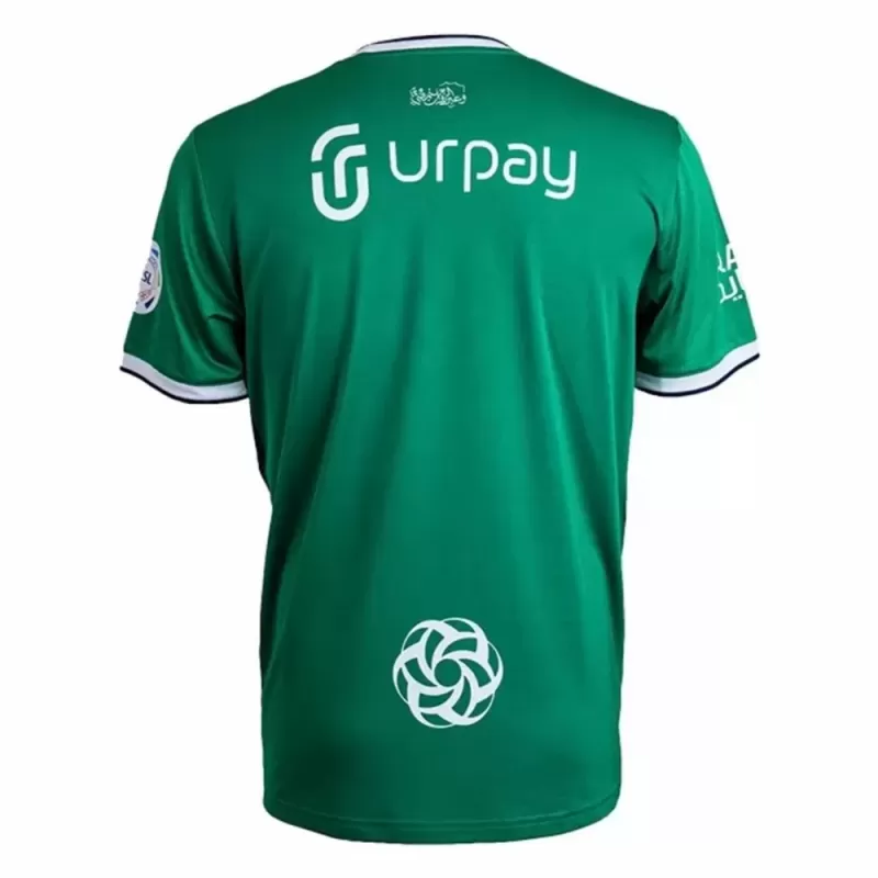 2023 2024 Al Ahli SFC Mens Away Soccer Jersey White 2023 2024 Al Ahli SFC Mens Away Soccer Jersey White