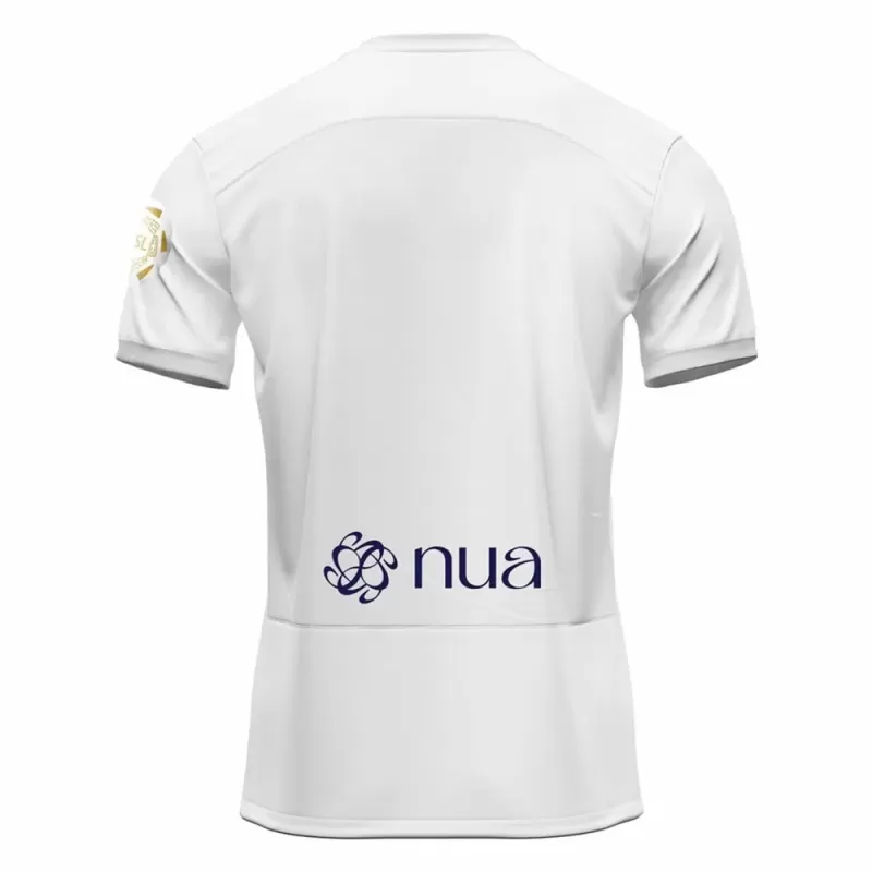 2023 2024 Al-Ittihad Club Mens Away Soccer Jersey White
