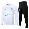 2023 2024 Al Nassr FC Mens Training Technical Tracksuit White Set