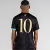 2023 2024 Argentina Mens La Pulga Special Soccer Jersey Black Gold