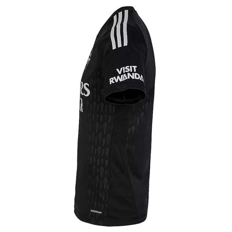 2023 2024 Arsenal FC Mens Black Goalkeeper Soccer Jersey
