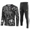 2023 2024 Arsenal FC Mens Black Training Technical Soccer Tracksuit Kit