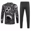 2023 2024 Arsenal FC Mens Black Training Technical Soccer Tracksuit Kit