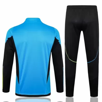 2023 2024 Arsenal FC Mens Blue Training Technical Soccer Tracksuit Kit