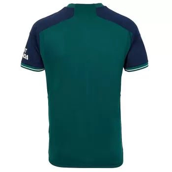 2023 2024 Arsenal FC Mens Third Soccer Jersey Green Navy Cannon