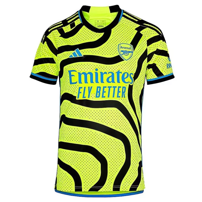 2023 2024 Arsenal Mens Away Soccer Jersey Yellow N7 Meandering 2023 2024 Arsenal Mens Away Soccer Jersey Yellow N7 Meandering
