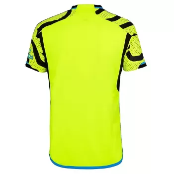 2023 2024 Arsenal Mens Away Soccer Jersey Yellow N7 Meandering