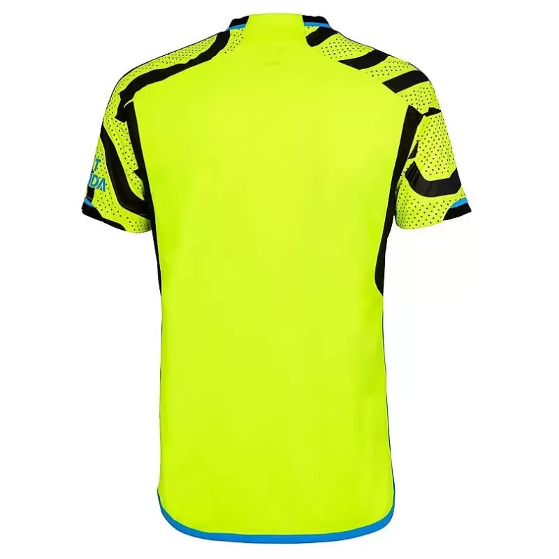 2023 2024 Arsenal Mens Away Soccer Jersey Yellow N7 Meandering 2023 2024 Arsenal Mens Away Soccer Jersey Yellow N7 Meandering