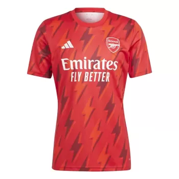 2023 2024 Arsenal Mens Pre Match Training Soccer Jersey Lightning