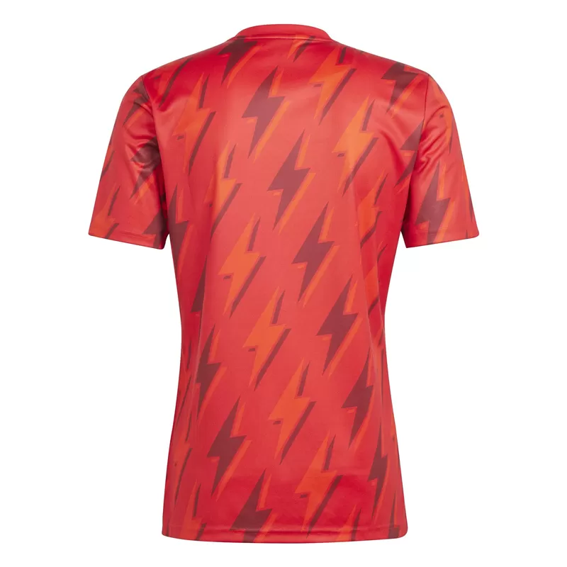 2023 2024 Arsenal Mens Pre Match Training Soccer Jersey Lightning