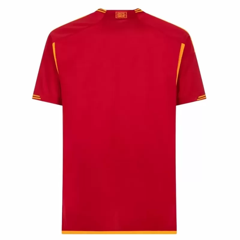 2023 2024 AS Roma Mens Home Soccer Jersey Giallorossi Spirit 2023 2024 AS Roma Mens Home Soccer Jersey Giallorossi Spirit