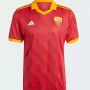 2023 2024 AS Roma Mens Origins Soccer Jersey Red Gold Heritage