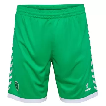 2023 2024 AS Saint Etienne Mens Away Soccer Shorts White Green