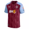 2023 2024 Aston Villa Mens Home Soccer Jersey Claret Azure