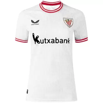 2023 2024 Athletic Club Mens Third Soccer Jersey White Graphic