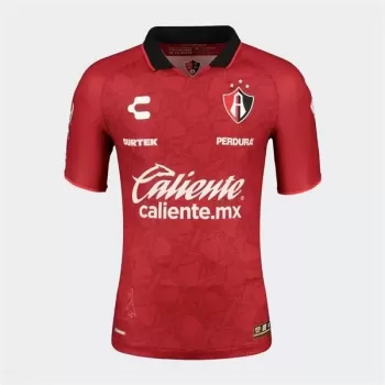 2023 2024 Atlas Mens Away Soccer Jersey White Red