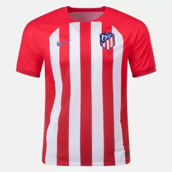 2023 2024 Atletico de Madrid Mens Home Soccer Jersey 120th Anniversary Edition