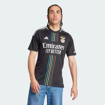 2023 2024 Benfica Mens Away Soccer Jersey 120 Anos Black 2023 2024 Benfica Mens Away Soccer Jersey 120 Anos Black