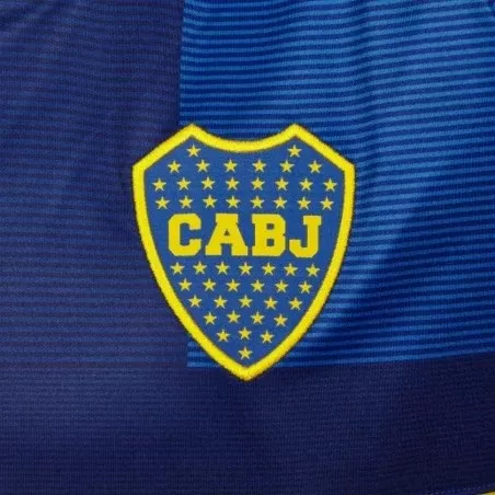 2023 2024 Boca Juniors Mens Home Soccer Jersey Blue Yellow Caminito