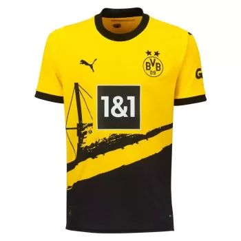 2023 2024 Borussia Dortmund Mens Home Soccer Jersey Stadium Pylon