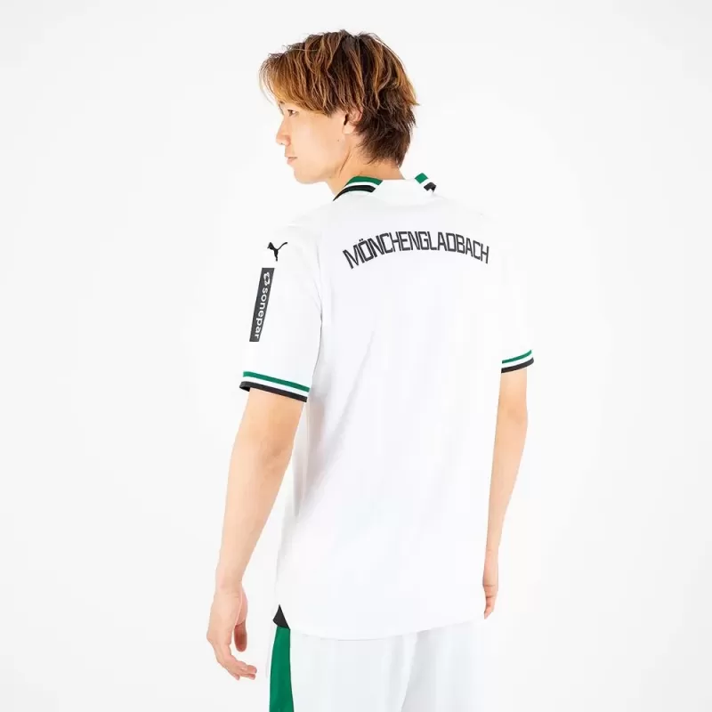 2023 2024 Borussia Monchengladbach Mens Home Soccer Jersey White 2023 2024 Borussia Monchengladbach Mens Home Soccer Jersey White