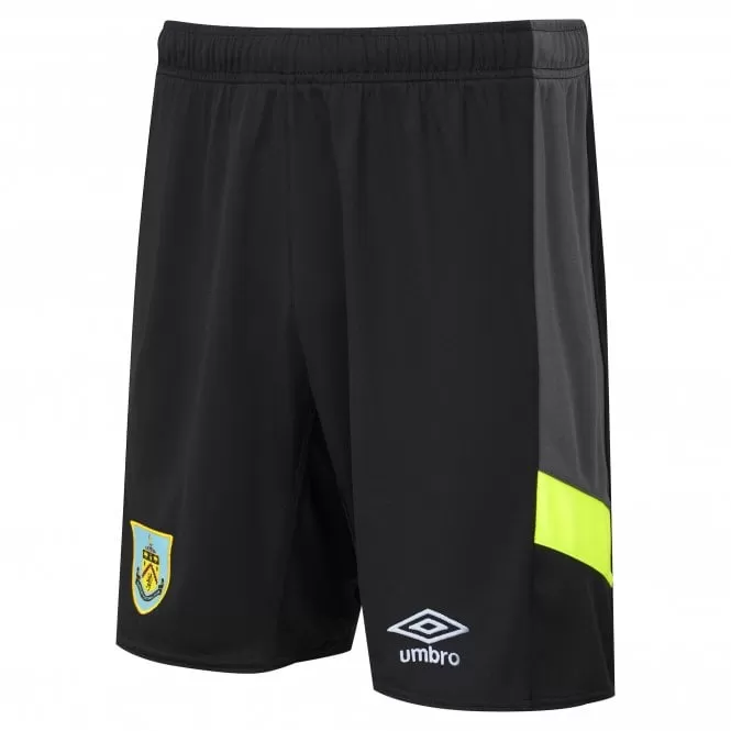2023 2024 Burnley FC Mens Goalkeeper Home Soccer Shorts Black 2023 2024 Burnley FC Mens Goalkeeper Home Soccer Shorts Black