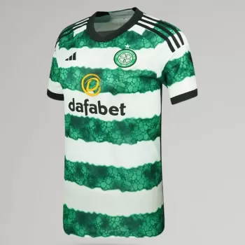 2023 2024 Celtic FC Mens Home Soccer Jersey Glass Pattern