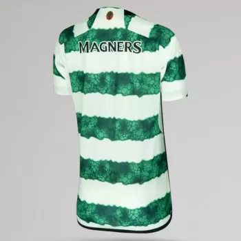 2023 2024 Celtic FC Mens Home Soccer Jersey Glass Pattern