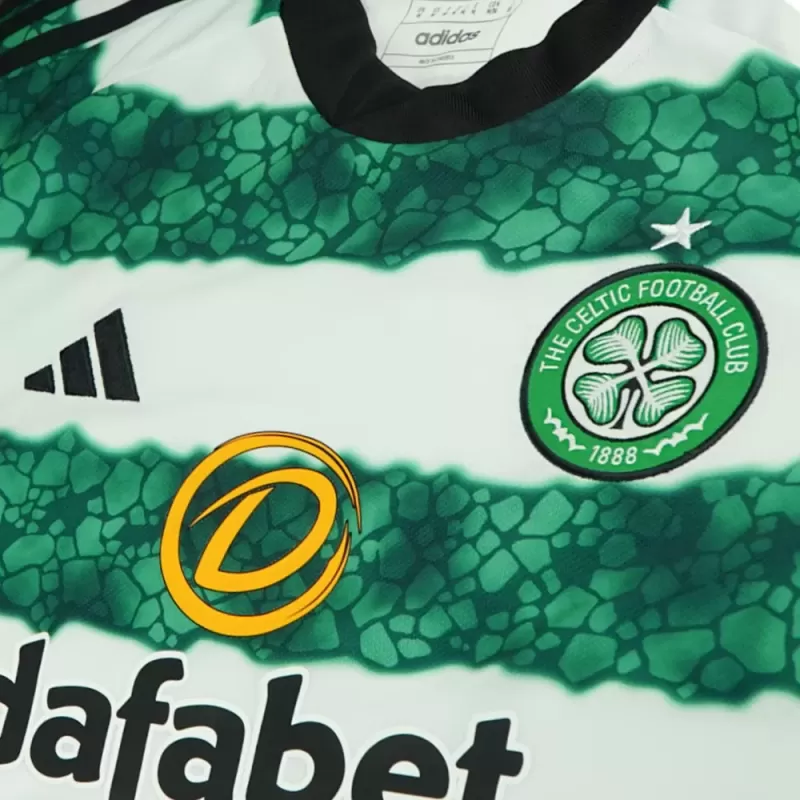 2023 2024 Celtic FC Mens Home Soccer Jersey Glass Pattern 2023 2024 Celtic FC Mens Home Soccer Jersey Glass Pattern