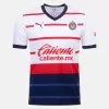 2023 2024 Chivas Mens Away Soccer Jersey White Red Blue 2023 2024 Chivas Mens Away Soccer Jersey White Red Blue