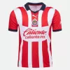 2023 2024 Chivas Mens Home Soccer Jersey Red White Stripes 2023 2024 Chivas Mens Home Soccer Jersey Red White Stripes