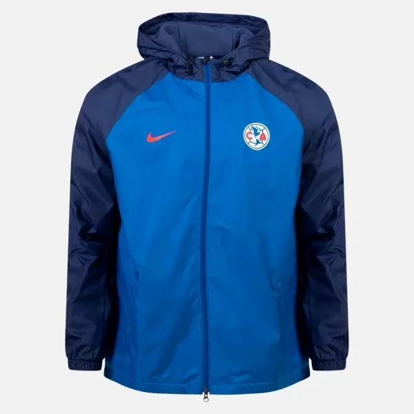 2023 2024 Club America Mens Anthem Soccer Jacket Navy 2023 2024 Club America Mens Anthem Soccer Jacket Navy