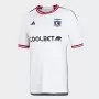 2023 2024 Colo Colo Mens Home Soccer Jersey White Tricolor