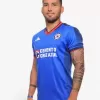 2023 2024 Cruz Azul Mens Home Soccer Jersey Azul De Por Vida 2023 2024 Cruz Azul Mens Home Soccer Jersey Azul De Por Vida