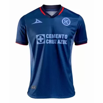 2023 2024 Cruz Azul Mens Third Soccer Jersey Black Gold
