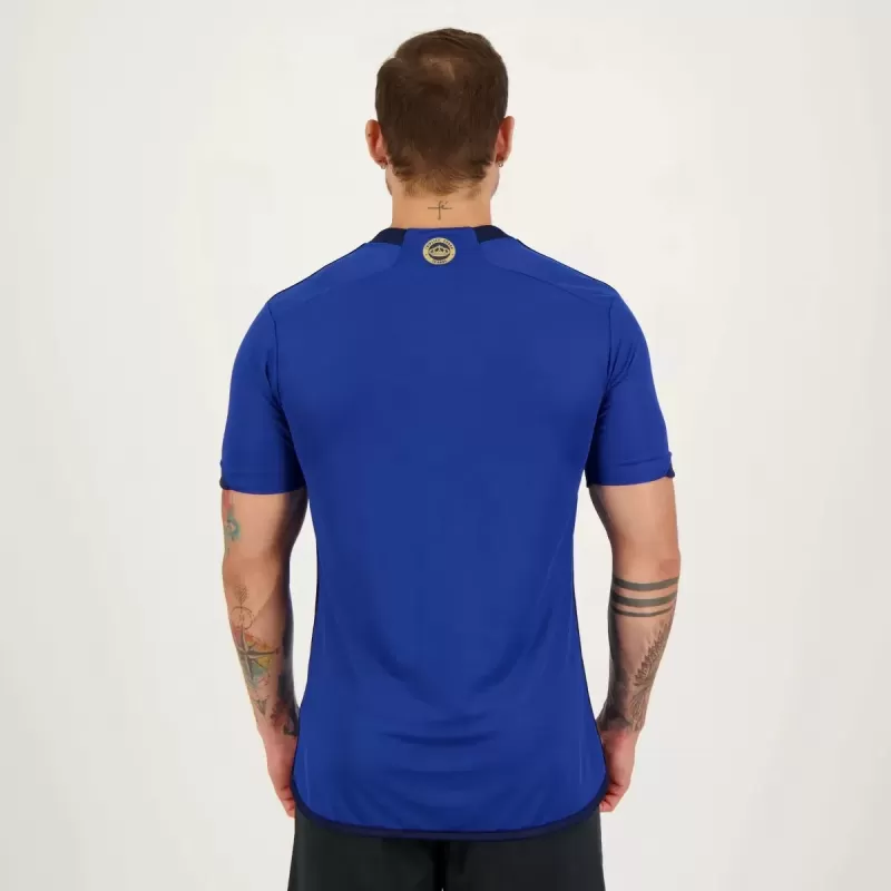 2023 2024 Cruzeiro Mens Home Soccer Jersey Blue 2023 2024 Cruzeiro Mens Home Soccer Jersey Blue