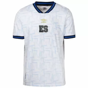 2023 2024 El Salvador Mens Away Soccer Jersey Mayan Pattern