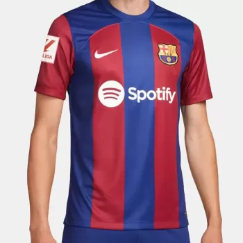 2023 2024 FC Barcelona Mens Home Soccer Jersey Women Squad Tribute