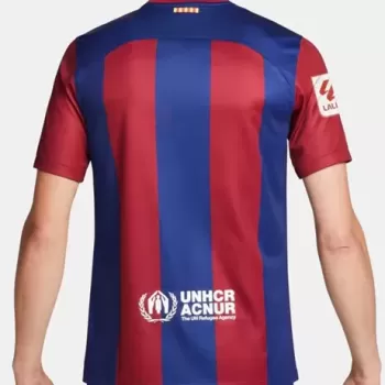 2023 2024 FC Barcelona Mens Home Soccer Jersey Women Squad Tribute